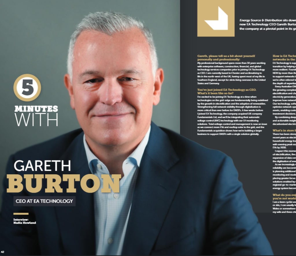 5 mins with Gareth Burton