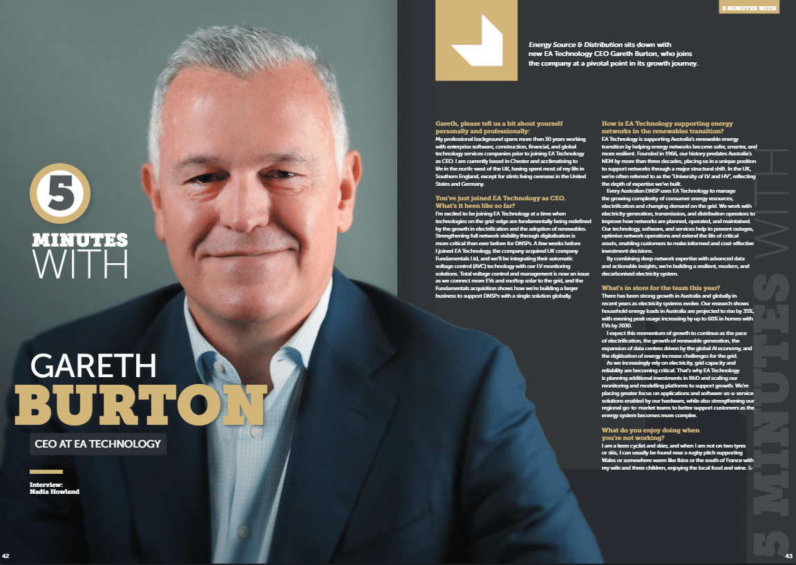 5 mins with Gareth Burton
